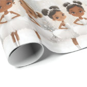 Nutcracker Ballet Weihnachten Geschenkpapier (Rolleneckpunkt)