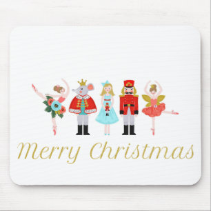 Nutcracker Ballet Weihnachten Mousepad