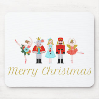Nutcracker Ballet Weihnachten Mousepad