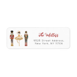 Nutcracker Ballet Weihnachten-Rücksendeadresse