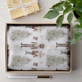 Nutcracker Ballet Weihnachten Seidenpapier