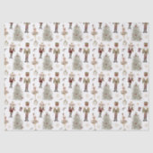 Nutcracker Ballet Weihnachten Seidenpapier (Vorderseite)