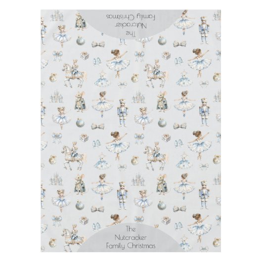 Nutcracker Ballet Weihnachten Tischdecke (Vorderseite)
