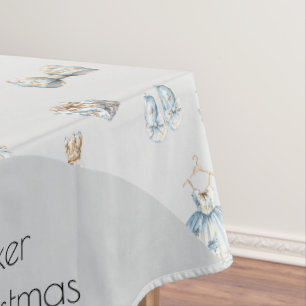 Nutcracker Ballet Weihnachten Tischdecke