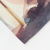 Nutcracker Ballet Weihnachts Ballerina Individuell Fleecedecke (Ecke)