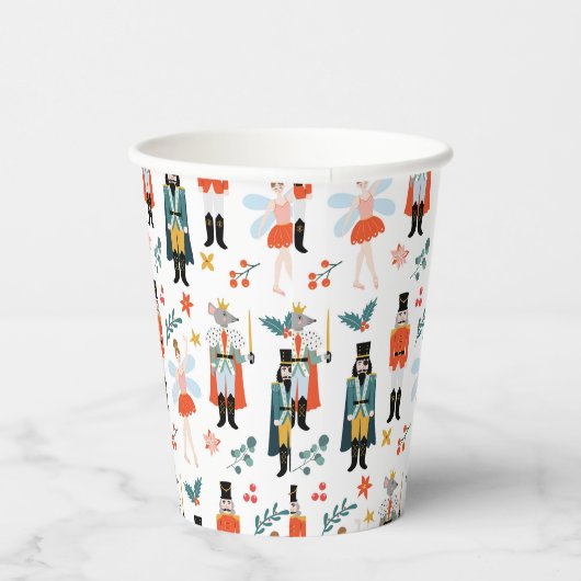 Nutcracker Ballet Weihnachts-Party Pappbecher (Rechts)