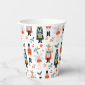 Nutcracker Ballet Weihnachts-Party Pappbecher (Vorderseite)