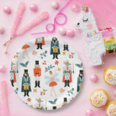 Nutcracker Ballet Weihnachts-Party Pappteller (Party)
