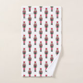 Nutcracker Ballet Weihnachtsbäckerei Badhandtuch Set (Handtuch)