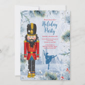 Nutcracker Ballet Weihnachtsfeier Einladung (Vorderseite)