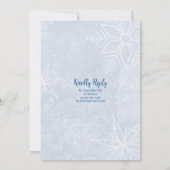 Nutcracker Ballet Weihnachtsfeier Einladung (Rückseite)