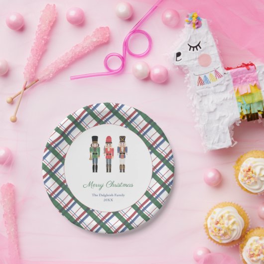 Nutcracker Ballet Weihnachtsfeiertage Brunch Party Pappteller (Party)