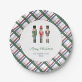 Nutcracker Ballet Weihnachtsfeiertage Brunch Party Pappteller (Vorderseite)