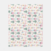 Nutcracker Ballet Weihnachtsgeschenk Baby Girl Fleecedecke (Vorderseite)