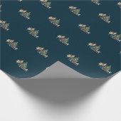 Nutcracker Ballet Weihnachtswackelpapier Geschenkpapier (Ecke)