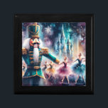 Nutcracker Ballet Weihnachtsweih Ballerina Erinnerungskiste<br><div class="desc">Nutcracker Ballet Watercolor Weihnachten Ballerina Festtage Geschenkboxen bietet ein traditionelles Weihnachtsballett mit Ballerina und Nutcracker. Ideal für Weihnachtsgeschenke,  Weihnachtsdekoration,  Feierlichkeiten und vieles mehr. Erstellt von Evco Studio www.zazzle.com/store/evcostudio</div>
