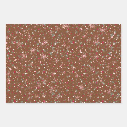 Nutcracker Ballet Weihnachtswrapping Sheets Geschenkpapier Set (Vorderseite 2)