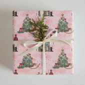 Nutcracker Ballet Weihnachtswrapping Sheets Geschenkpapier Set