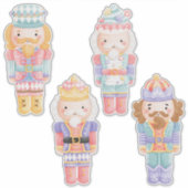 Nutcracker Ballet-Zeichen Aufkleber (Vorderseite)