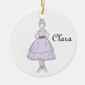 Nutcracker Ballett Clara Keepake Ornament (Vorne)
