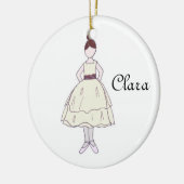 Nutcracker Ballett Clara Keepake Ornament (Links)