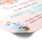 Nutcracker Ballett Geburtstag Zeitkapsel Zeichen Poster (Ecke)