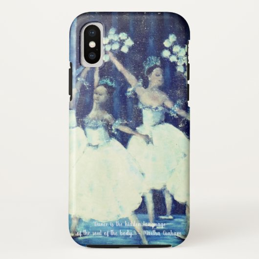 Nutcracker Ballett Inspiration Zitat Case-Mate iPhone Hülle (Rückseite)