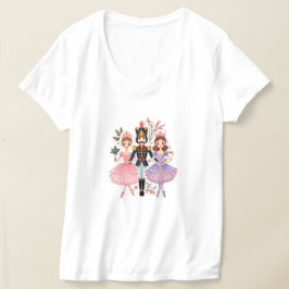 Nutcracker Ballett-Traum: Whimsisches Weihnachten T-Shirt