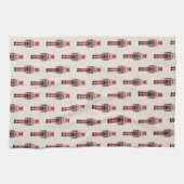 Nutcracker Ballett Weihnachtsgeschirr Handtuch (Horizontal)