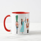 Nutcracker-Ballettfiguren Weihnachten Tasse (Links)