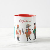 Nutcracker Ballettfiguren Weihnachten Tasse (Zentrum)