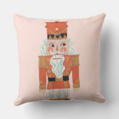 Nutcracker-Ballettzeichen Pink Kissen (Rückseite)