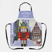 Nutcracker, bayerisch Personalisiert Blue Schürze (Vorderseite)