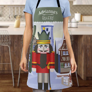 Nutcracker, bayerischer Personalisierter Grüner Schürze