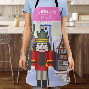 Nutcracker, bayerisches Personalisiertes Rosa Schürze