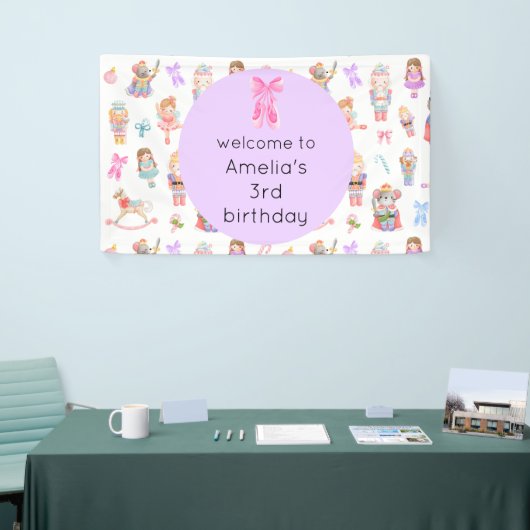 Nutcracker Birthday Banner (Messeveranstaltung)