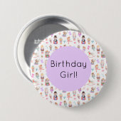 Nutcracker Birthday Button (Vorne & Hinten)