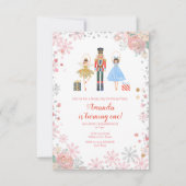 NUTCRACKER BIRTHDAY CELEBRAY 8. Geburtstag Einladung (Vorderseite)