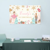 Nutcracker Birthday Fairy Land süße Kulisse Banner (Messeveranstaltung)