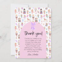 Nutcracker Birthday Foto Vielen Dank