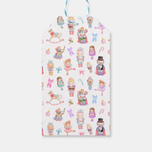 Nutcracker Birthday Geschenkanhänger (Rückseite)