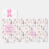 Nutcracker Birthday Geschenkschachtel (Ungefaltet)