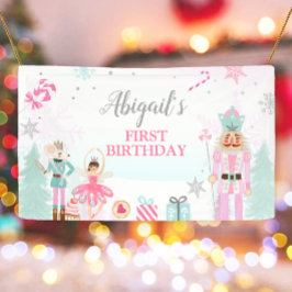 Nutcracker Birthday Girl Land of Süßigkeiten Hinte Banner