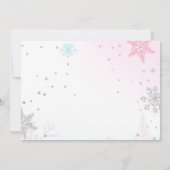 Nutcracker Birthday Girl Land of Süßigkeiten Mairy Einladung (Rückseite)