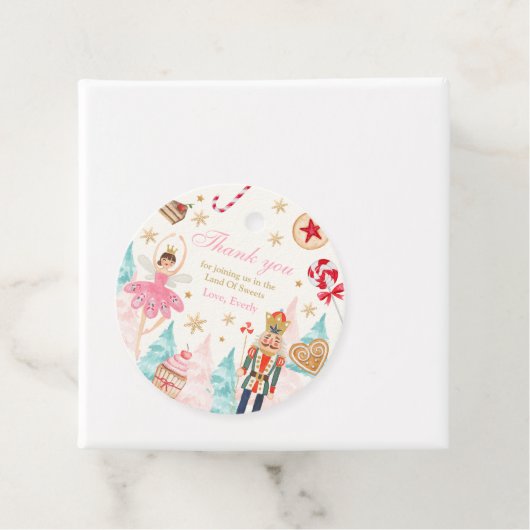 Nutcracker Birthday Land Sweet Birthday Party Geschenkanhänger (Beispiel)