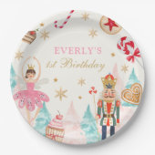Nutcracker Birthday Land Sweet Birthday Party Pappteller (Vorderseite)