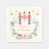 Nutcracker Birthday Land Sweet Birthday Party Serviette (Vorderseite)