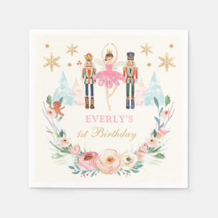 Nutcracker Birthday Land Sweet Birthday Party Serviette