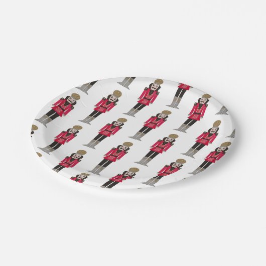 Nutcracker Birthday Pappteller (Schrägansicht)