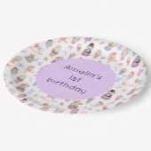 Nutcracker Birthday Pappteller (Schrägansicht)